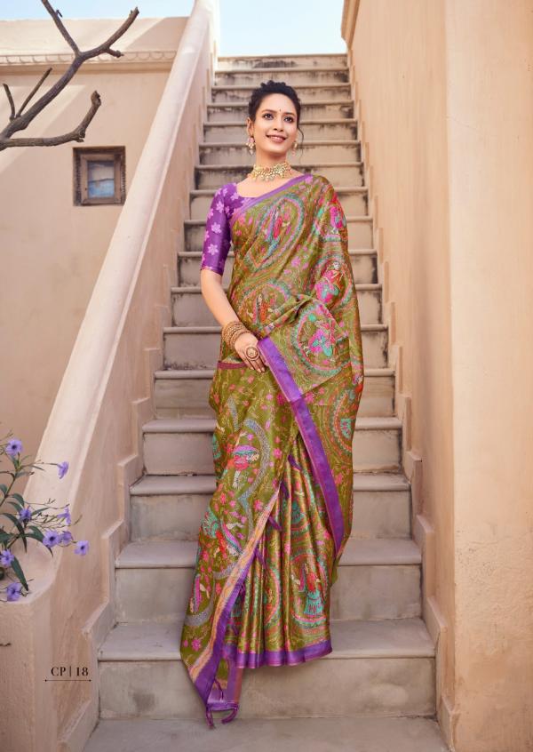 Shvetamber Cani Pattu 2 Fancy Penny Cotton Saree Collection